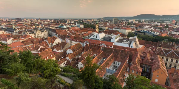 Ciudad vieja Graz en Austria — Foto de Stock