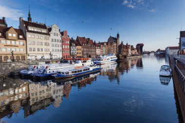Polonya 'daki Gdansk şehri.