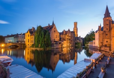 Bruges, pitoresk kanal