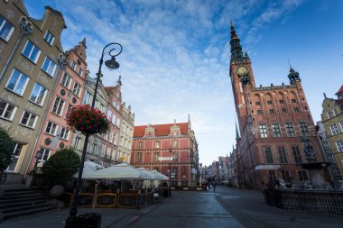 Polonya 'daki Gdansk şehri.