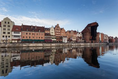Polonya 'daki Gdansk şehri.