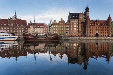 Polonya 'daki Gdansk şehri.