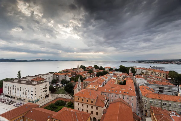 Stad centrum van Zadar in Kroatië — Stockfoto