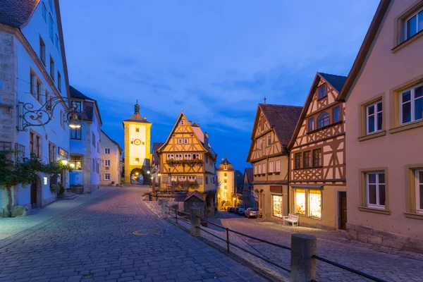 Pintoresca ciudad medieval — Foto de Stock