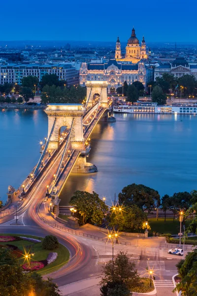 Stadtzentrum von Budapest — Stockfoto