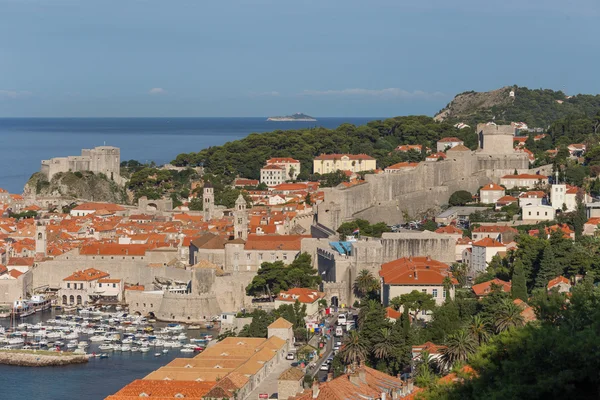 Costa del mar de Dubrovnik — Foto de Stock