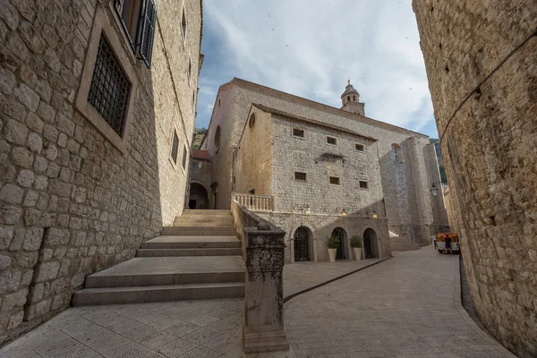 Arquitetura em Dubrovnik, na Croácia — Fotografia de Stock