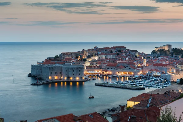 Costa del mar de Dubrovnik — Foto de Stock