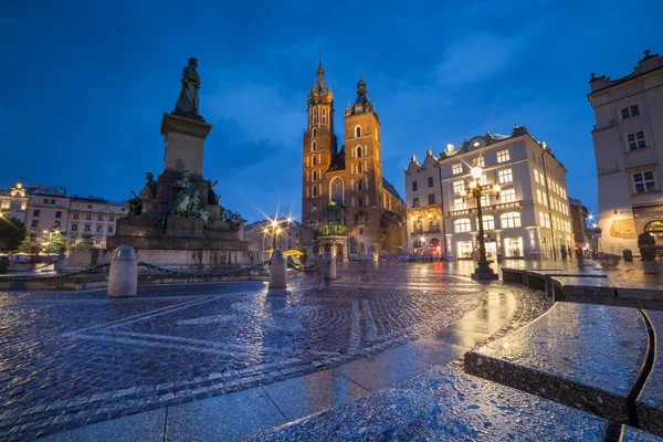 Gamla staden centrerar i krakow — Stockfoto