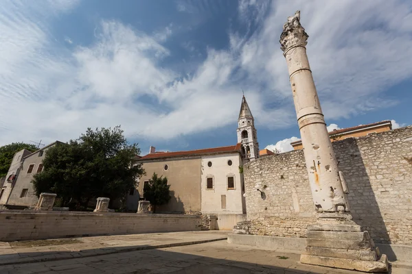 Arquitetura antiga em Zadar — Fotografia de Stock