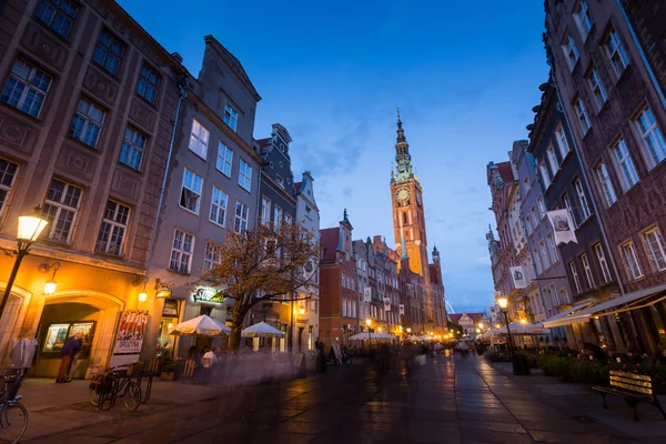 Stadsbilden i Gdansk i Polen — Stockfoto