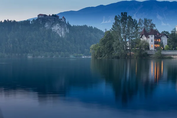 Ausgebluteter See, Slowenien, Europa — Stockfoto