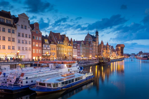 Cidade de Gdansk na Polônia — Fotografia de Stock