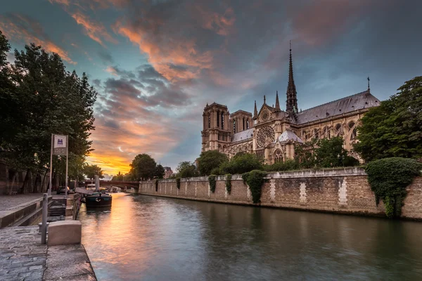 The Cathedral of Notre Dame de Paris — Stock Photo, Image