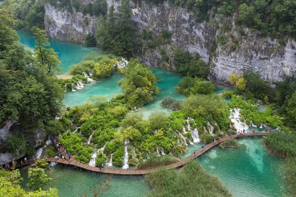 Parque Nacional dos Lagos Plitvice — Fotografia de Stock