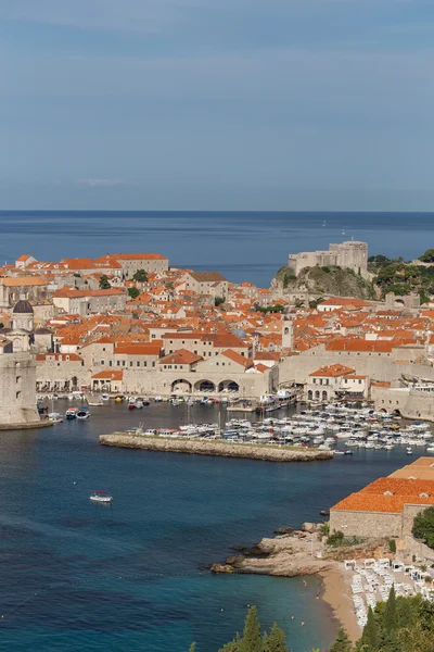 Costa del mar de Dubrovnik — Foto de Stock