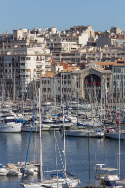 Denizde port Marseille yatlar