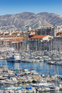 Denizde port Marseille yatlar