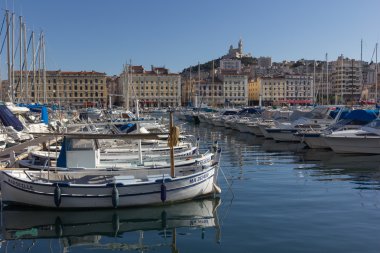 Denizde port Marseille yatlar
