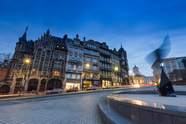 Красивая архитектура Брюсселя
