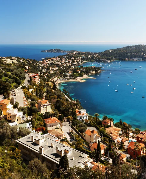 Coasta Monaco pe Riviera Franceză — Fotografie, imagine de stoc