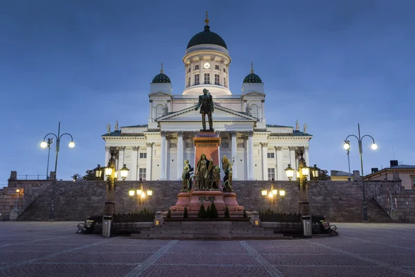 Helsinki'deki Lutheran Katedrali — Stok fotoğraf