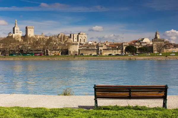 Gyönyörű építészeti Avignon térképén — Stock Fotó