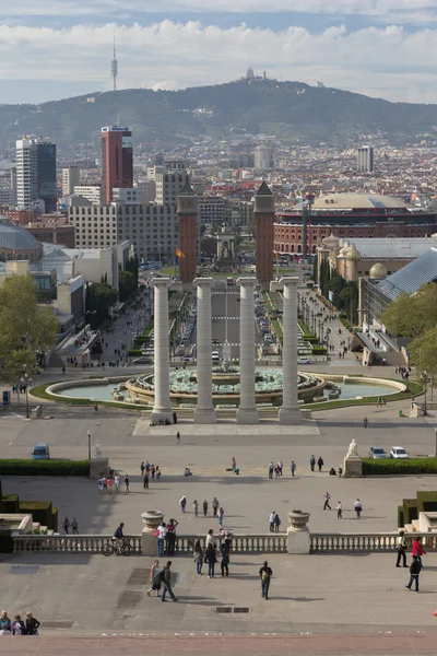 Barcelona Stadt in Spanien — Stockfoto