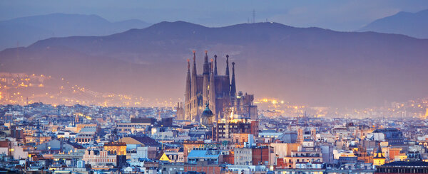 Barcelona city in Spain