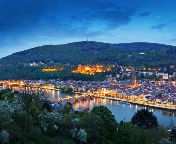Vista sobre Heidelberg, Alemania — Foto de Stock