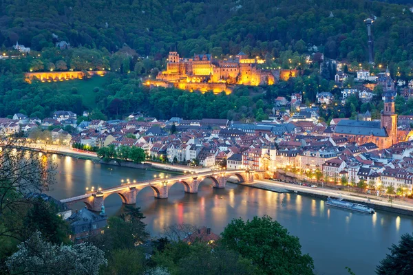 Blick auf heidelberg, deutschland — Stockfoto