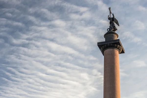 Пам'ятник стовпця в Санкт-Петербурзі — стокове фото