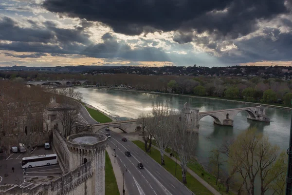 Vacker arkitektur av Avignon — Stockfoto