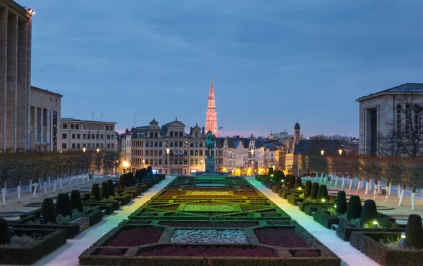 Prachtige architectuur van Brussel — Stockfoto