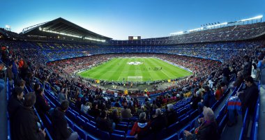 Camp Nou Stadyumu görünümünü