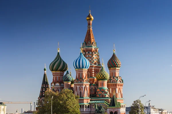 Domes of St. Basils Cathedral — Stock Photo, Image