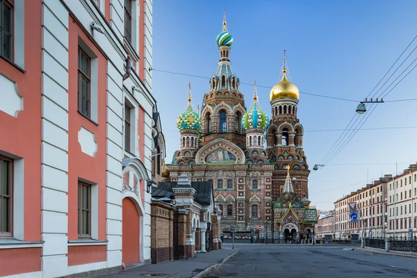 Kirche des Erlösers auf vergossenem Blut — Stockfoto