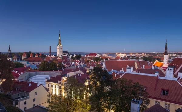 Gamla staden i Tallinn — Stockfoto