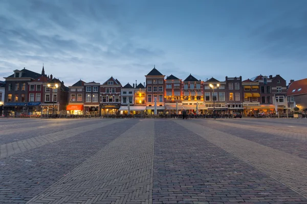 Stadtlandschaft von Markt Stockfoto