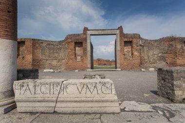 Pompei'nin ünlü antik sitesi