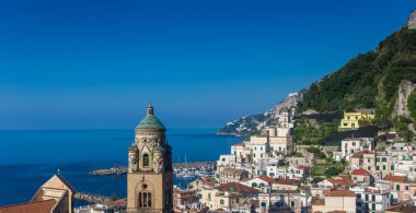 Amalfi Bay havadan görünümü