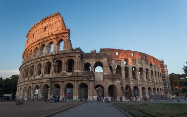 Akşam ünlü büyük colosseum
