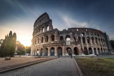 Great Colosseum, Rome, Italy clipart