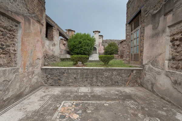 Il famoso sito antico di Pompei — Foto Stock