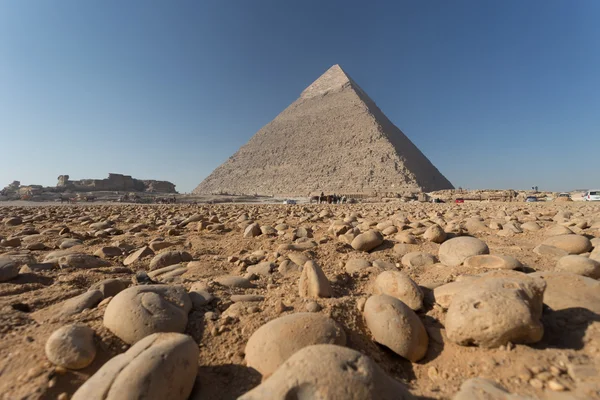 Pittoresca veduta della famosa piramide — Foto Stock