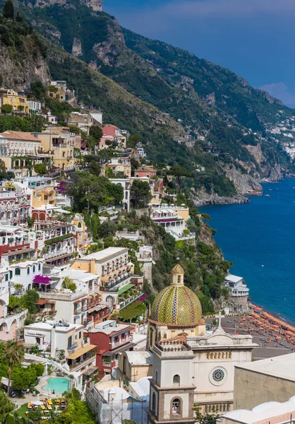 Amalfi pitoresk cityscape — Stok fotoğraf