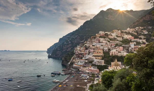 Vackra staden Positano — Stockfoto