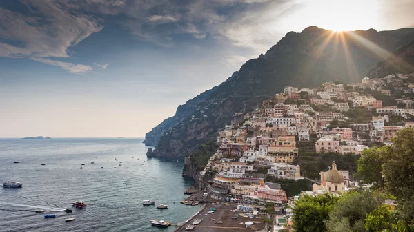 Vackra staden Positano — Stockfoto