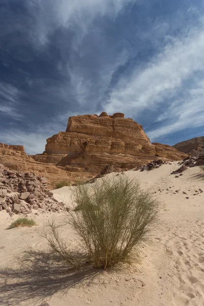 Witte canyon in Egypte — Stockfoto