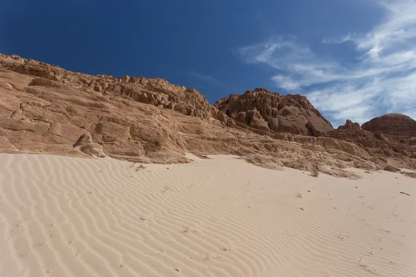 Witte canyon in Egypte — Stockfoto